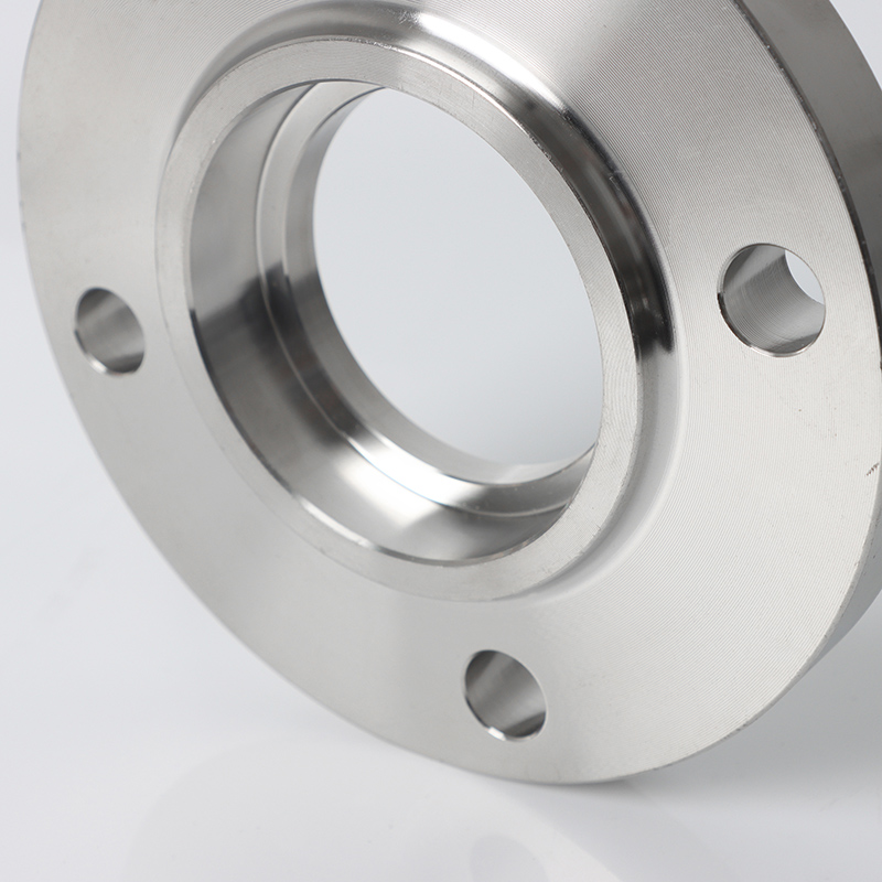 ASME (ANSI) B16.5 150 lb Bride de soudure à douille en acier inoxydable (SW)