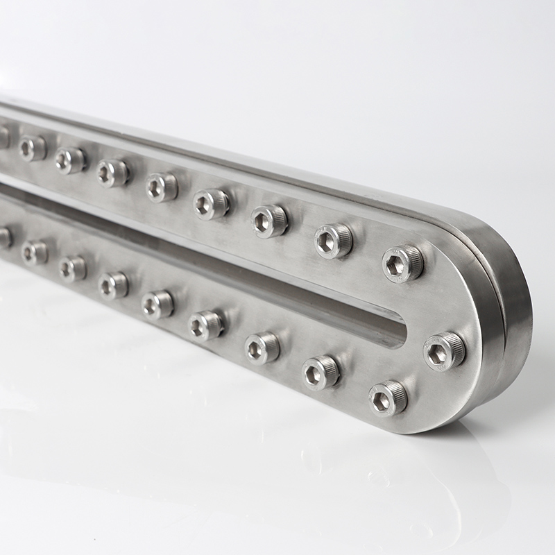 ASME B16.5 Classe 150 ASTM A240 Friche de verre à vue en acier inoxydable