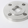 Plaque de bride de soudage plat en acier inoxydable PN10 / 16 bride soudée, personnalisation non standard