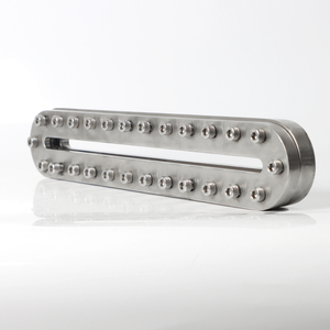 ASME B16.5 Classe 150 ASTM A240 Friche de verre à vue en acier inoxydable